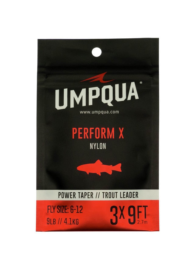 Umpqua Perform X Power Taper Trout Leader - Sportinglife Turangi